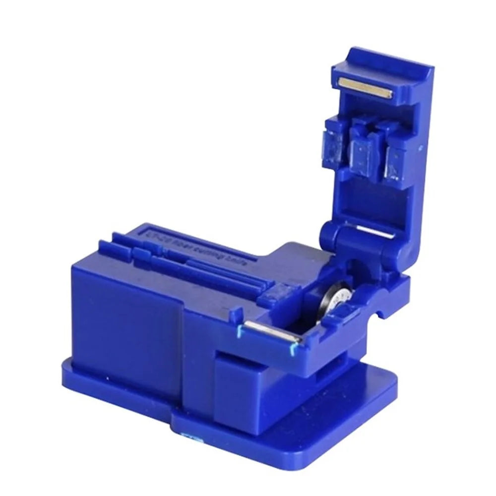 Mini Plastic FTTH Optical Fiber Cutter Cleaver Tool High Precision Home Cutting Tool - Blue - 1