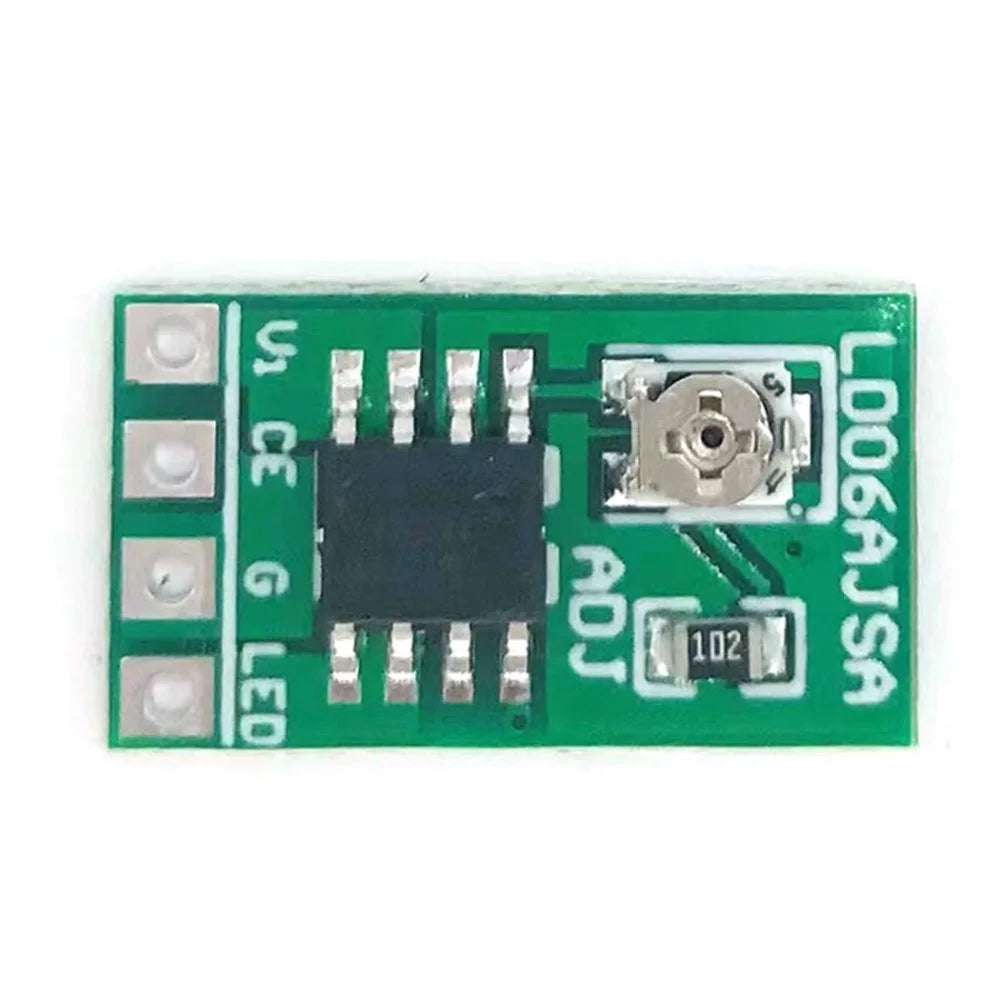 Adjustable Current LED Driver DC 3.3V 3.7V 5V 30-1500mA Constant Current Adjustable Module for LED 18650 Li-ion - 1