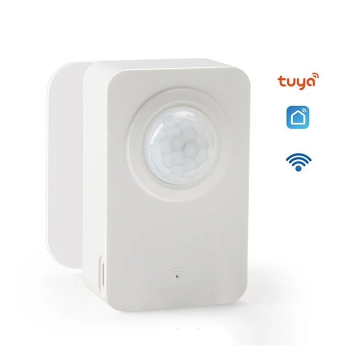 WiFi Tuya PIR Motion Sensor Wireless Human Body Movement Infrared Detector Home Security Alarm System (without Battery) - 1