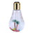 400ml Mini Bulb Humidifier 7-Color LED Light USB Air Moisturizing Mist Diffuser Atomizer - Colorful Stone / Gold - 1