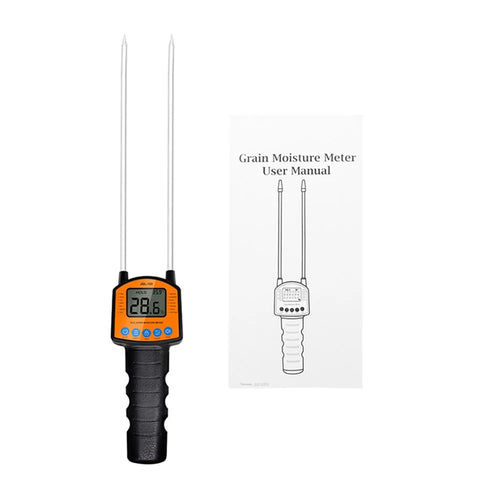 JGL-188 Digital Grain Moisture Meter Corn Wheat Rice Bean Peanut Sorghum Hygrometer Humidity Tester Tool (No FDA Certification, BPA Free) - 1