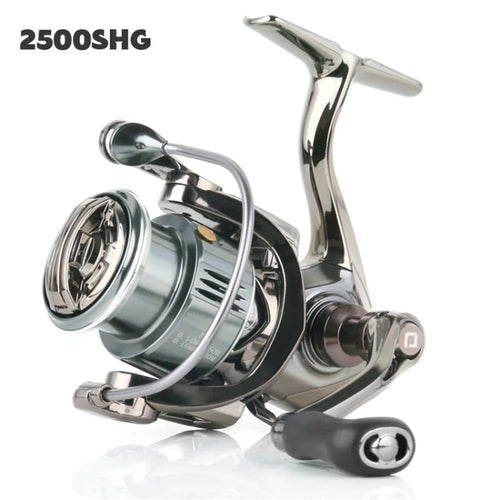 DEUKIO Full Metal Spinning Reel 6+1BB 6kg Max Drag Sea Fishing Wheel - 2500SHG - 1