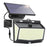 468-LED Outdoor Solar Lights Waterproof Separated Motion Sensing Wall Light for Garden Backyard Patio Yard - 1