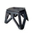 Portable Folding Stool Hiking Backpacking Stool Chair for Outdoor Fishing Camping - Black - 1