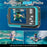 HD368 Underwater Camera Full HD 2.7K 48MP 16X Digital Zoom Dual Screen Waterproof Digital Camera for Snorkelling - Red - 6