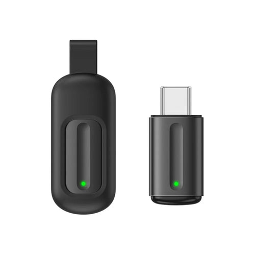 Mini Smartphone IR Remote Controller Adapter for Air Conditioner TV - Black / Type-C Port - 1