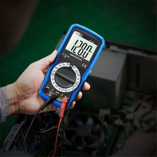 DT-920 Digital Multimeter Portable Accurately Measures Capacitance Voltage Meter - 1