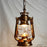 Retro Iron Glass Kerosene Lantern Hanging Light Decor - Bronze - 1