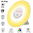 T9 Wake Up Light Alarm Clock Sunrise Sunset Simulation LED Night Lamp for Heavy Sleepers Kids Adults - US Plug - 1