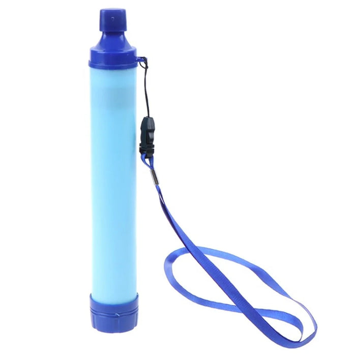 Outdoor Water Purifier Straw Portable Emergency Camping Hiking Water Filter - 1