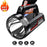 Super Bright Solar Searchlight Outdoor Camping Hiking Flashlight Emergency Light - 1