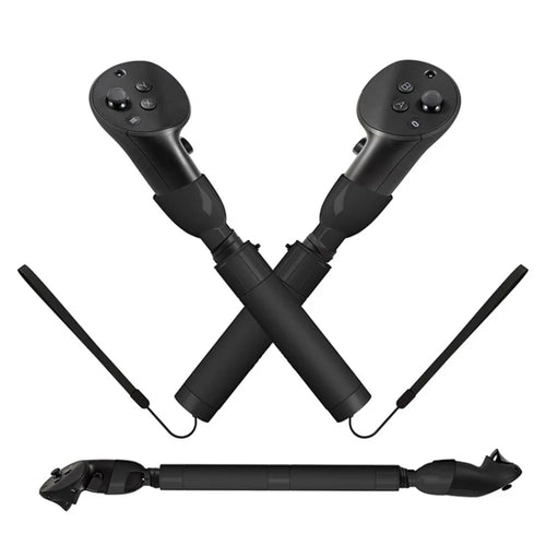 DEVASO Golf Handle Controller Extension Grip for Meta Quest Pro VR Headset - Black - 1