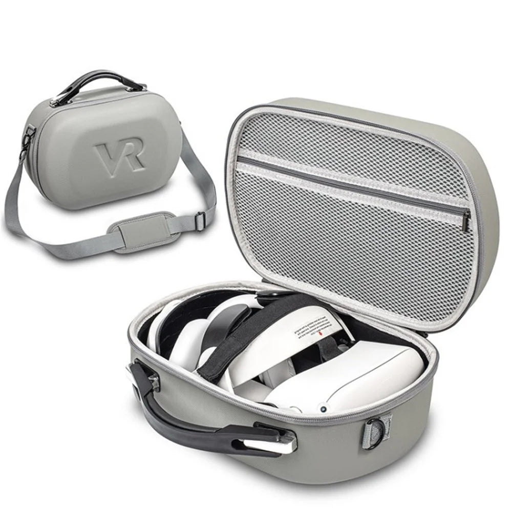 DEVASO Portable Carrying Case Storage Box for Oculus Quest2 / Meta Quest Pro / Meta Quest 2 / PICO 4 VR Accessories - 1