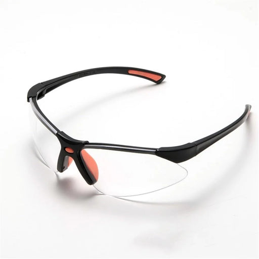 Bike Riding Goggles Outdoor Windproof Dustproof Safety Glasses - Transparent Lens - 1