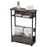 DULCII 3 Tier End Table Side Table Small Nightstand with Magazine Rack (MOQ: 300) - 1