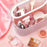 Travel Makeup Organizer Built-In Mirror Rechargeable Cosmetic Storage Box with LED Light - White - 7