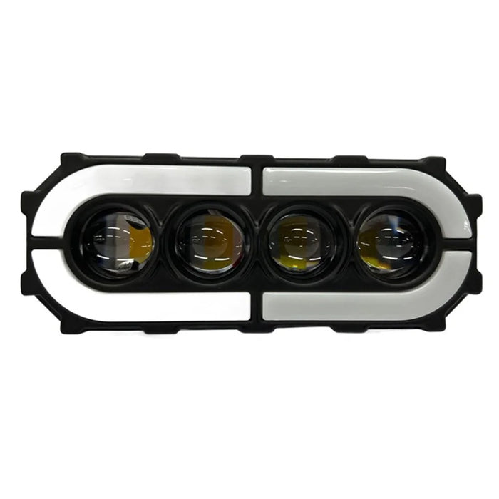 V73 4-LED Electric Bike Motorcycle Modified LED Light Waterproof Flashing Light - 5