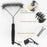 BBQ Grill Cleaning Brush 12-Inch Y-Shaped Curl Bristle Brush Grill Cleaning Tool - 7