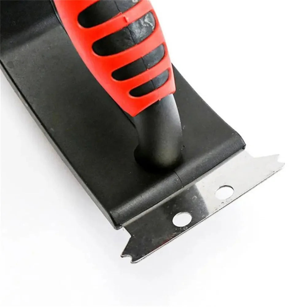 3-in-1 Barbecue Cleaning Brush Steel Wire / Copper Wire BBQ Brush Scouring Pad Scraper - Steel Wire Brush - 7