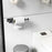 Paper Towel Holder with Damping Toilet Paper Stand Roll Holder for Bathroom Kitchen - Black - 4