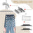 Foldable 6-Layer Wardrobe Storage Hanger 360-Degree Rotating Hook Clips Design Pants Skirt Clothes Hanger - Black - 4