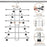 Foldable 6-Layer Wardrobe Storage Hanger 360-Degree Rotating Hook Clips Design Pants Skirt Clothes Hanger - Black - 7
