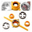 6Pcs / Set Plastic+Alloy Thread Maker Tool Pipe Threader Manual Plumbing Tool Threader Kit for Threading - 1