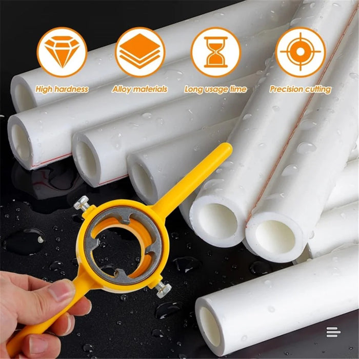 6Pcs / Set Plastic+Alloy Thread Maker Tool Pipe Threader Manual Plumbing Tool Threader Kit for Threading - 6