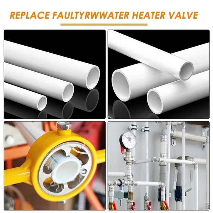 6Pcs / Set Plastic+Alloy Thread Maker Tool Pipe Threader Manual Plumbing Tool Threader Kit for Threading - 7