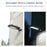 Solar LED Street Light Human Body Sensor LED Waterproof Outdoor Garden Wall Lamp - Black / White Light - 5