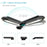 Solar LED Street Light Human Body Sensor LED Waterproof Outdoor Garden Wall Lamp - Black / White Light - 6