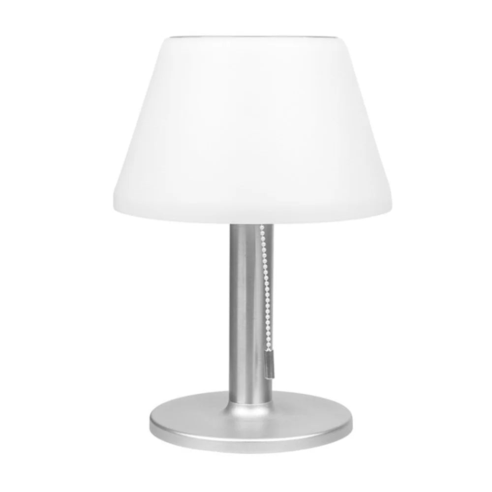 10 LED Solar Table Lamp IPX4 Waterproof Stainless Steel Outdoor Reading Light - 1