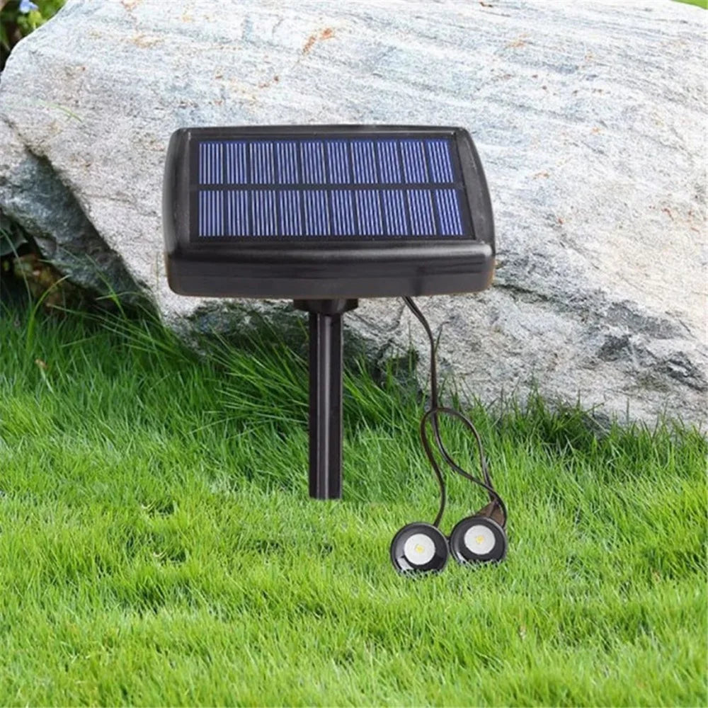 Solar Ground Light Outdoor Lawn Lamp for Garden Walkway Terrace Decoration - 10-LED - 3