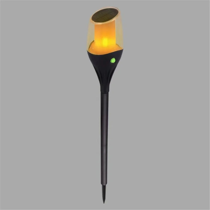 Solar Power Ground Flame Lamp IP65 Waterproof Garden Lawn Landscape LED Light - 1