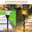 Solar Power Ground Flame Lamp IP65 Waterproof Garden Lawn Landscape LED Light - 2