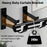 4Pcs Aluminum Alloy Curtain Single Rod Bracket Roman Rod Base Support Rack - Black - 4