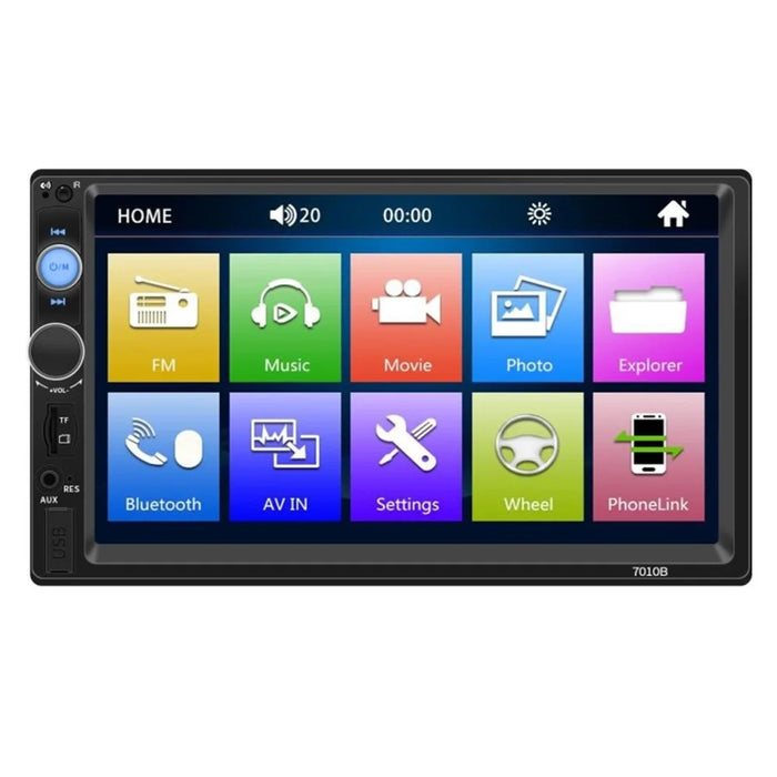 7010B 7-inch Car MP3 / MP5 Player Multi-Function Car Bluetooth-compatible Amplifier FM Radio - 2