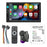 F7023C 2 Din 7 Inch Touch Screen Car Player FM Radio Bluetooth-compatible Stereo Auto MP5 Player - Carplay - 7