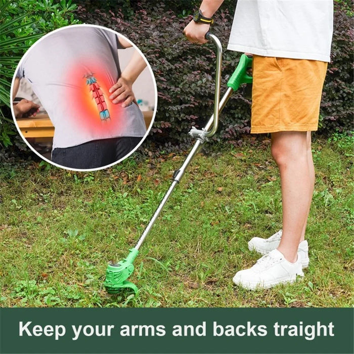 Weed Eater Handle String Trimmer Handle Ergonomic Grip for Lawn Care Landscaping Yard Trimming - 4