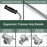 Weed Eater Handle String Trimmer Handle Ergonomic Grip for Lawn Care Landscaping Yard Trimming - 5