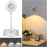 Rechargeable Spotlight Electric Free Wiring Indoor Wall Light Spotlight Smart LED Human Body Sensor Lamp - White - 2