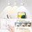 Rechargeable Spotlight Electric Free Wiring Indoor Wall Light Spotlight Smart LED Human Body Sensor Lamp - White - 5