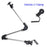 3-in-1 Multi-functional Tablet Holder Angles/Height Adjustable Stand Mounts in Car/at Home for iPad Mini iPad 4 iPad 2 The New iPad - 5