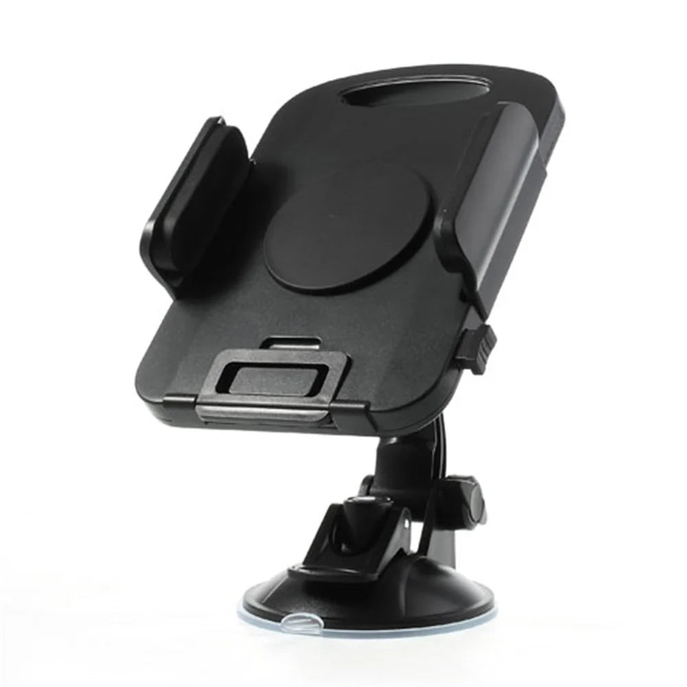 Black Universal 360 Degree Rotating Sucker Car Tablet Holder 7-11 inch Tablet Bracket - 6