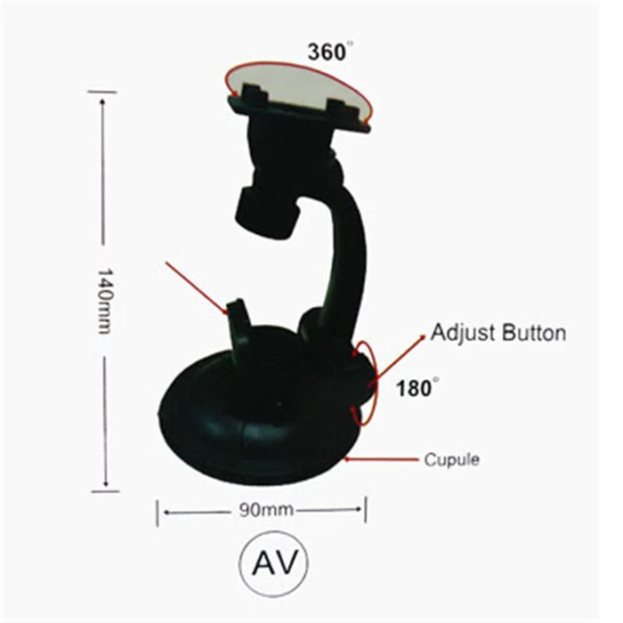 Flexible Car Holder Mount Bracket for iPad Mini 1st 2nd 3rd 4th Gen 7~13inch Tablet PC GPS DVD TV - 7