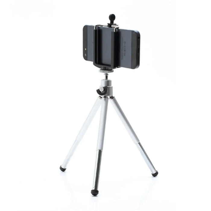 Universal Aluminum Tripod Stand Camera Holder for iPhone Samsung HTC Sony etc., Range: 5-8cm - 1