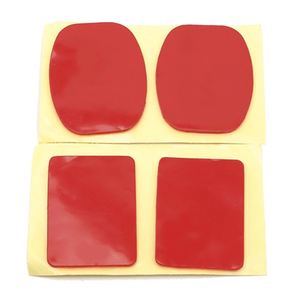 2 Curved Surface + 2 Flat Surface Adapters + 4 Adhesive Mount Stickers for GoPro Hero 1 2 3 - 3