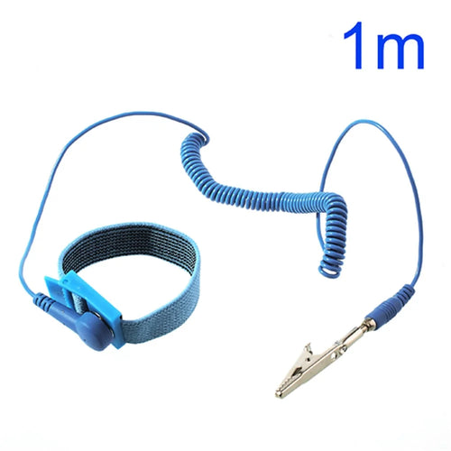 Anti Static ESD Wrist Strap Discharge Band Grounding Adjustable Elastic Bracelet - 1