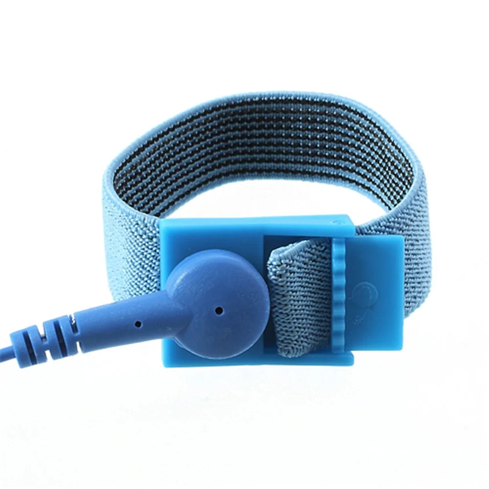 Anti Static ESD Wrist Strap Discharge Band Grounding Adjustable Elastic Bracelet - 4