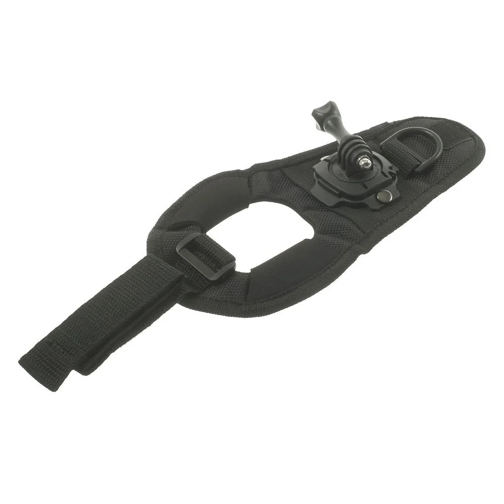 360 Degree Glove-style  Wristband Hand Palm Strap Mount Adapter w/ Screw for Gopro Hero 3+ 3 2 1 - 4